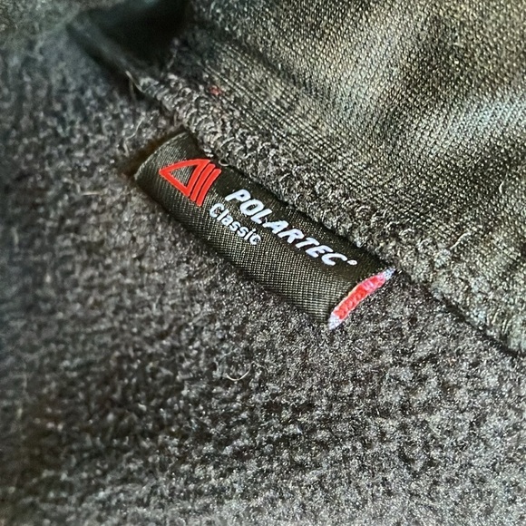 Polo by  Ralph Lauren black fleece polyester jacket - Picture 4 of 9